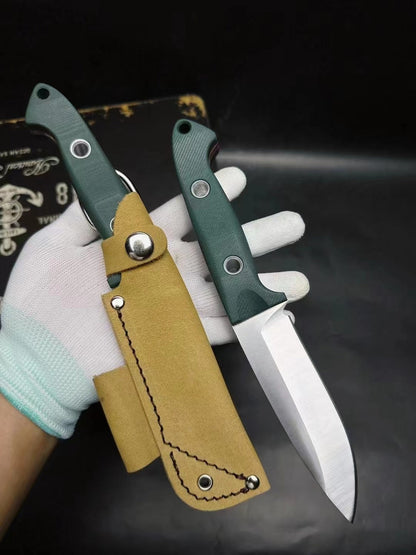 Ferramenta EDC de exterior BM162 com cabo verde em G10