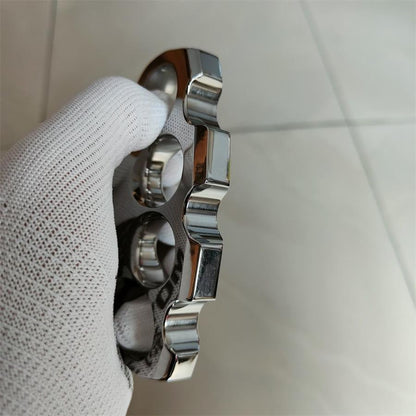 Mirror Polished Titanium Outdoor Tool with Large Chamfer