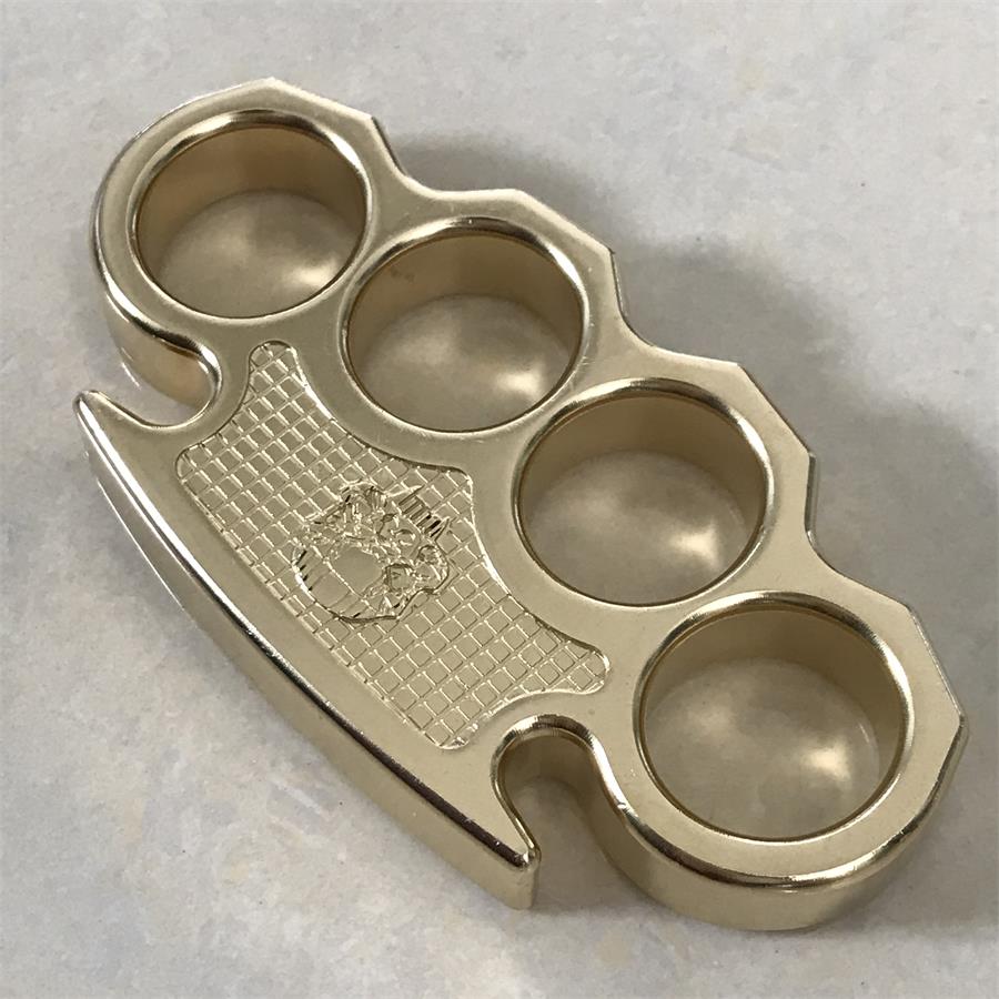 Mini Teschio Classico in Ottone Strumento EDC per Esterni