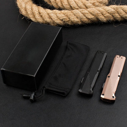 Outil portable d'extérieur en alliage d'aluminium T6 anodisé noir BM4600  