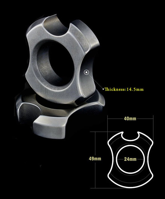 TC21 Titanium Self Defense Ring Bottle Opener - Tacsafeworld EDC Gadgets