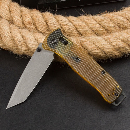 Outil pliant portable extérieur BM537 avec manche transparent en PEI