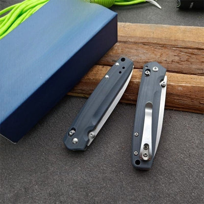 BM458 G10 Blaues Outdoor-Klappwerkzeug