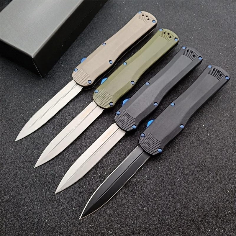 BM3400 G10 Composite Handle with Titanium Matte Finish for Outdoor Portable Tools