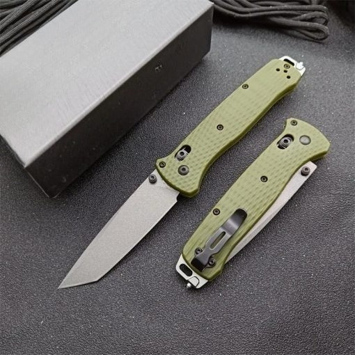 BM537GY Aluminum Alloy CPM-3v Surface Anti-scratch Coating Outdoor Folding Tool