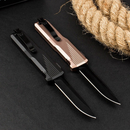 Outil portable d'extérieur en alliage d'aluminium T6 anodisé noir BM4600  