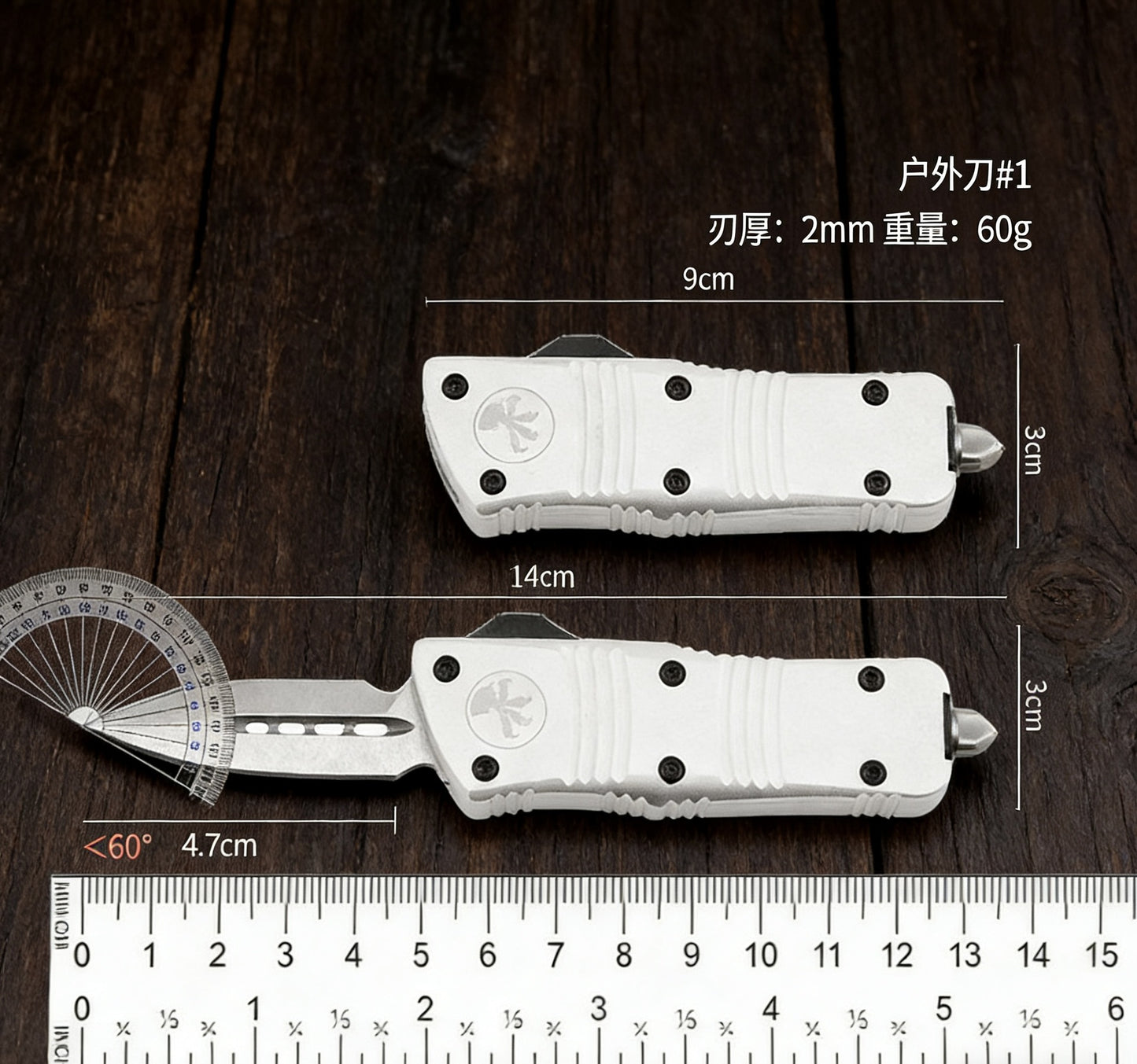 CNC Aluminum Alloy Package Opener | Mini EDC Pocket Tool
