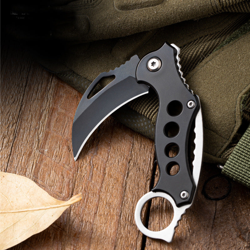 Outdoor Black Bird Portable Folding EDC Tool