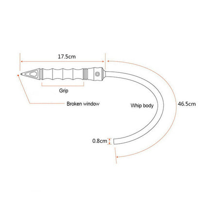 Alloy Handle Non-slip Outdoor Tool