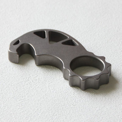 Titanium Monster Bottle Opener Multi-Function Keyaccessoryr EDC Backpack Tool