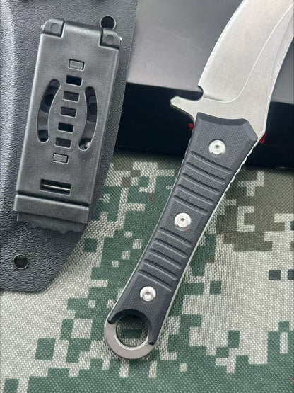 SBK D2 Stahl Stonewashed Oberfläche Outdoor-Werkzeug