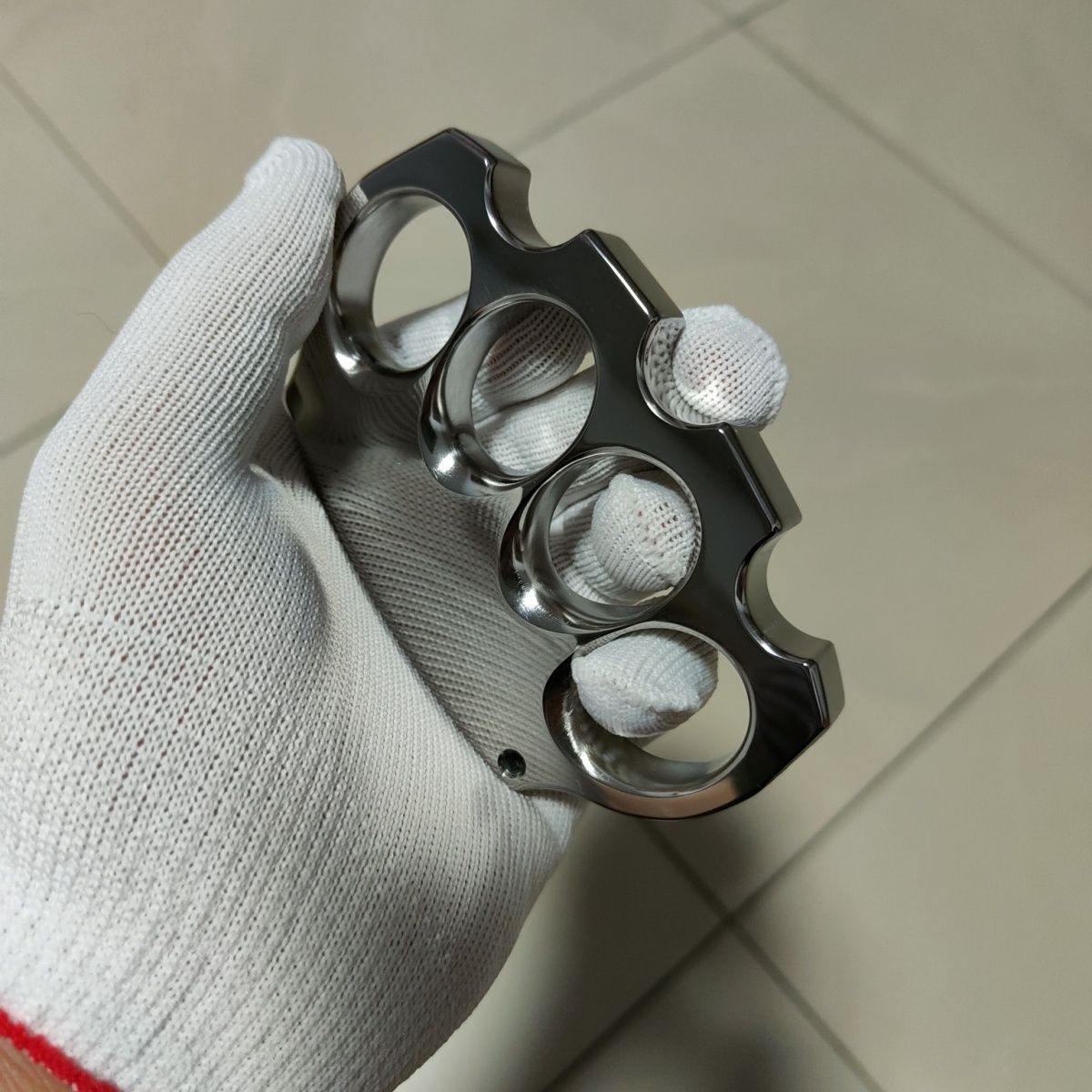 Specchio in ferro da esterno, grande foro, strumenti EDC