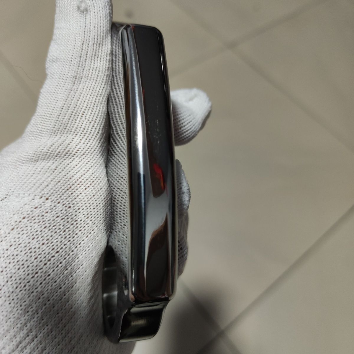 Specchio in ferro da esterno, grande foro, strumenti EDC