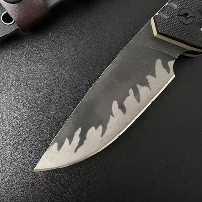 Black Tiger Stripe D2 Outdoor-Werkzeug
