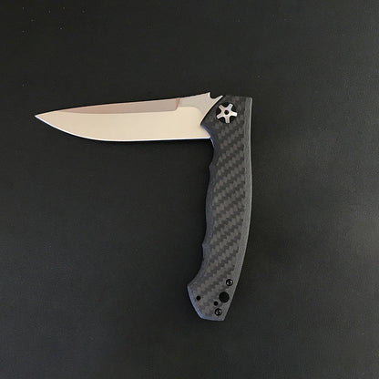 S35VN Tool 0452 Folding Carbon Fiber Titanium Handle Pocket Outdoor