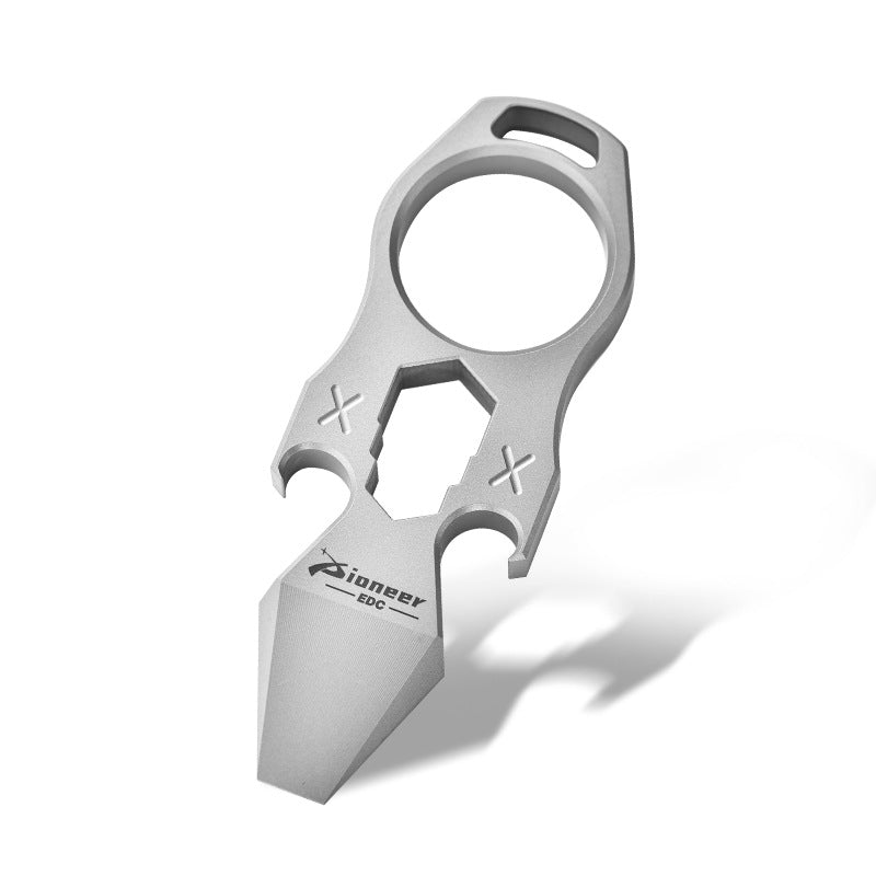 2023 NEW Titanium EDC Self Defense Keychain Multi Tool - Tacsafeworld EDC Gadgets