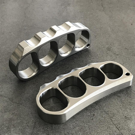 Titanium Pea with Surface Texture Design Light Easy To Carry Outdoor EDC Tool