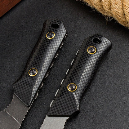Ferramenta EDC de exterior BM15600 com cabo em nylon reforçado com fibra de vidro e aço D2 com acabamento stonewashed