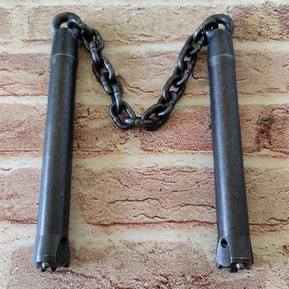 Strumento portatile da esterno con catena di sollevamento 2 in 1 e finitura lucidata