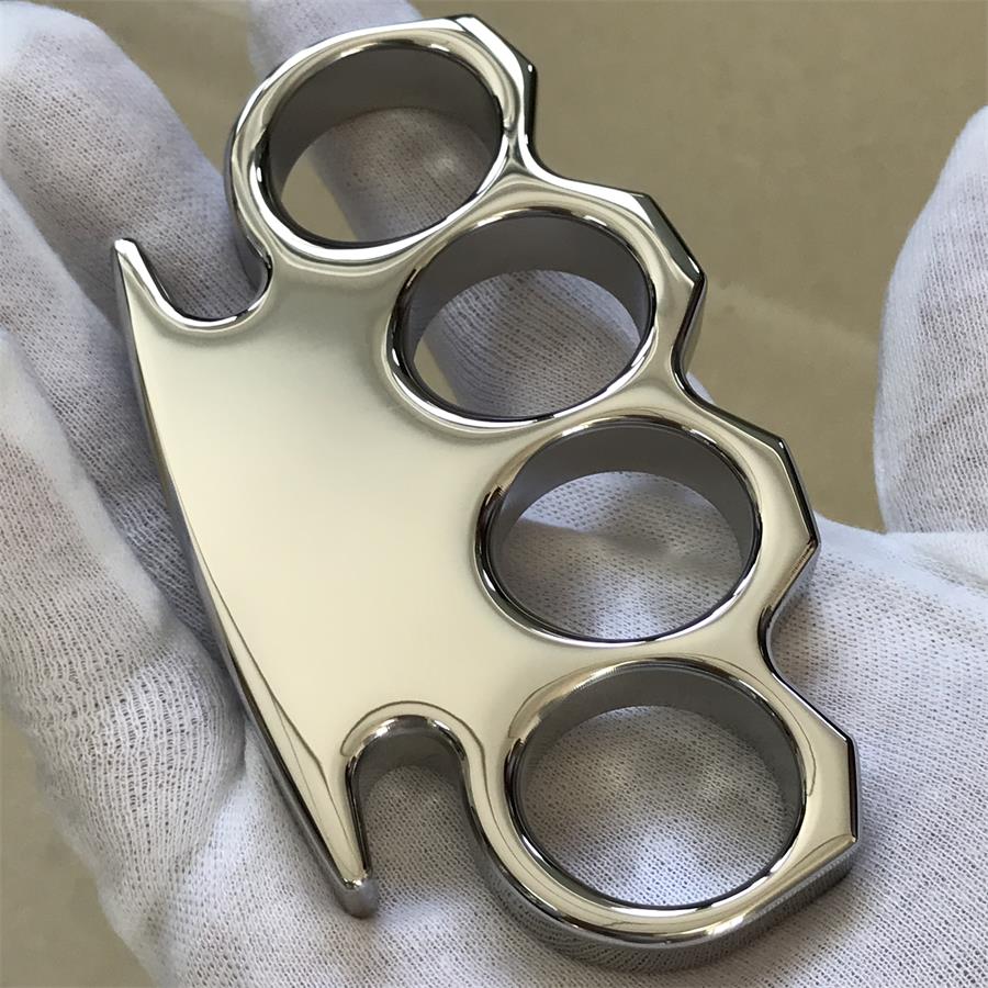 Herramienta para exteriores de acero de espejo clásico con diseño biselado