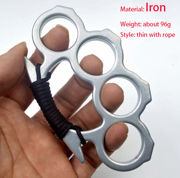 Strumento tascabile EDC da esterno Iron Four Finger