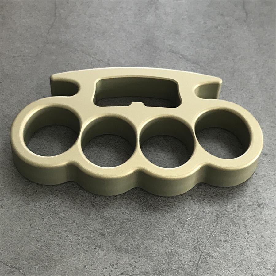 Classico alluminio leggero con apribottiglie integrato design utensile EDC