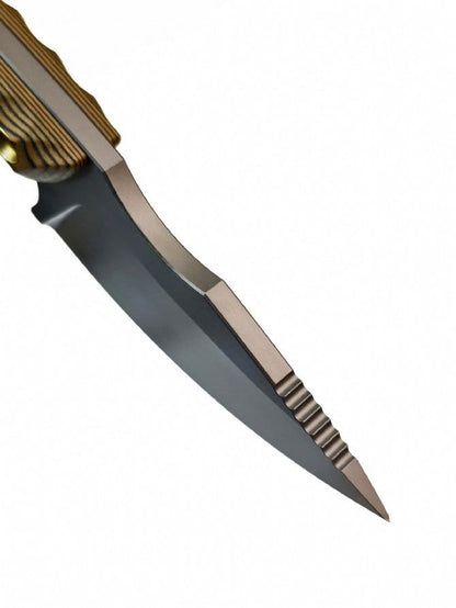 Mini Dual-tone G10 Titanium-plated USA-10 Steel Outdoor Tool