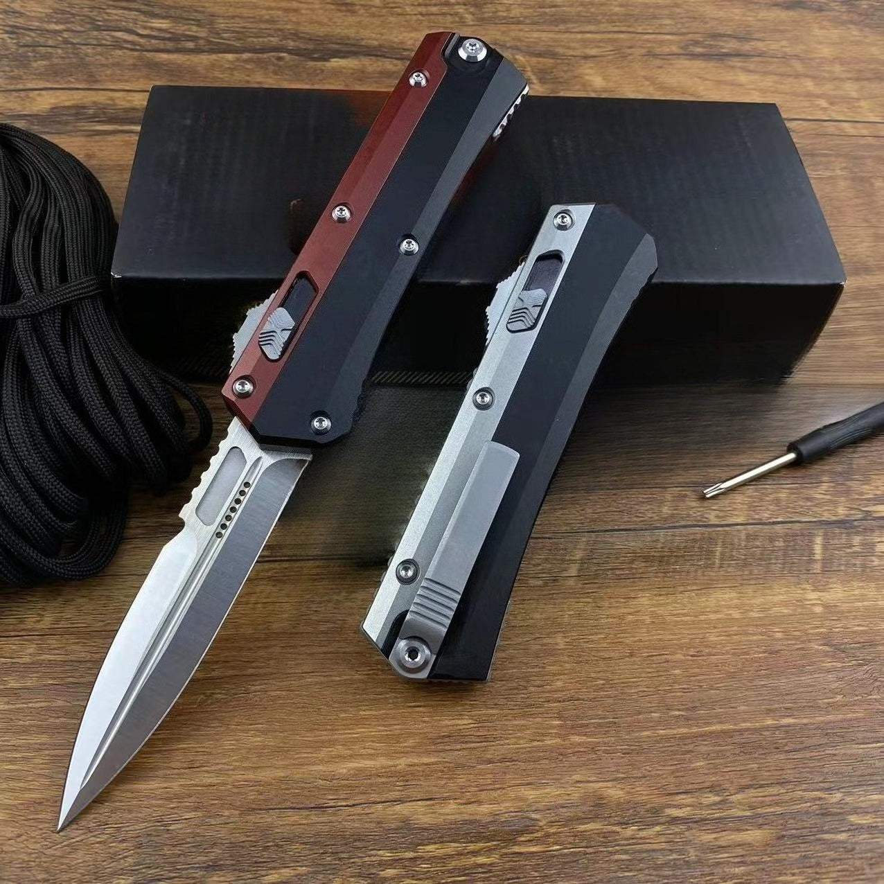 Aluminum Alloy Tricolor D2 58-60HRC Outdoor Portable Tool