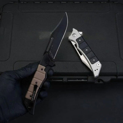 ZT0223 Acero con Mango de Fibra de Vidrio para Herramientas Plegables de Exterior