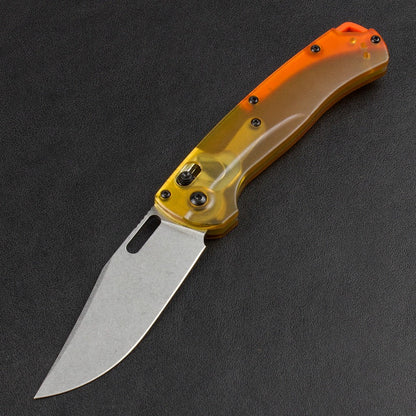 BM15535 Herramienta plegable para exteriores, edición transparente PEI amarillo