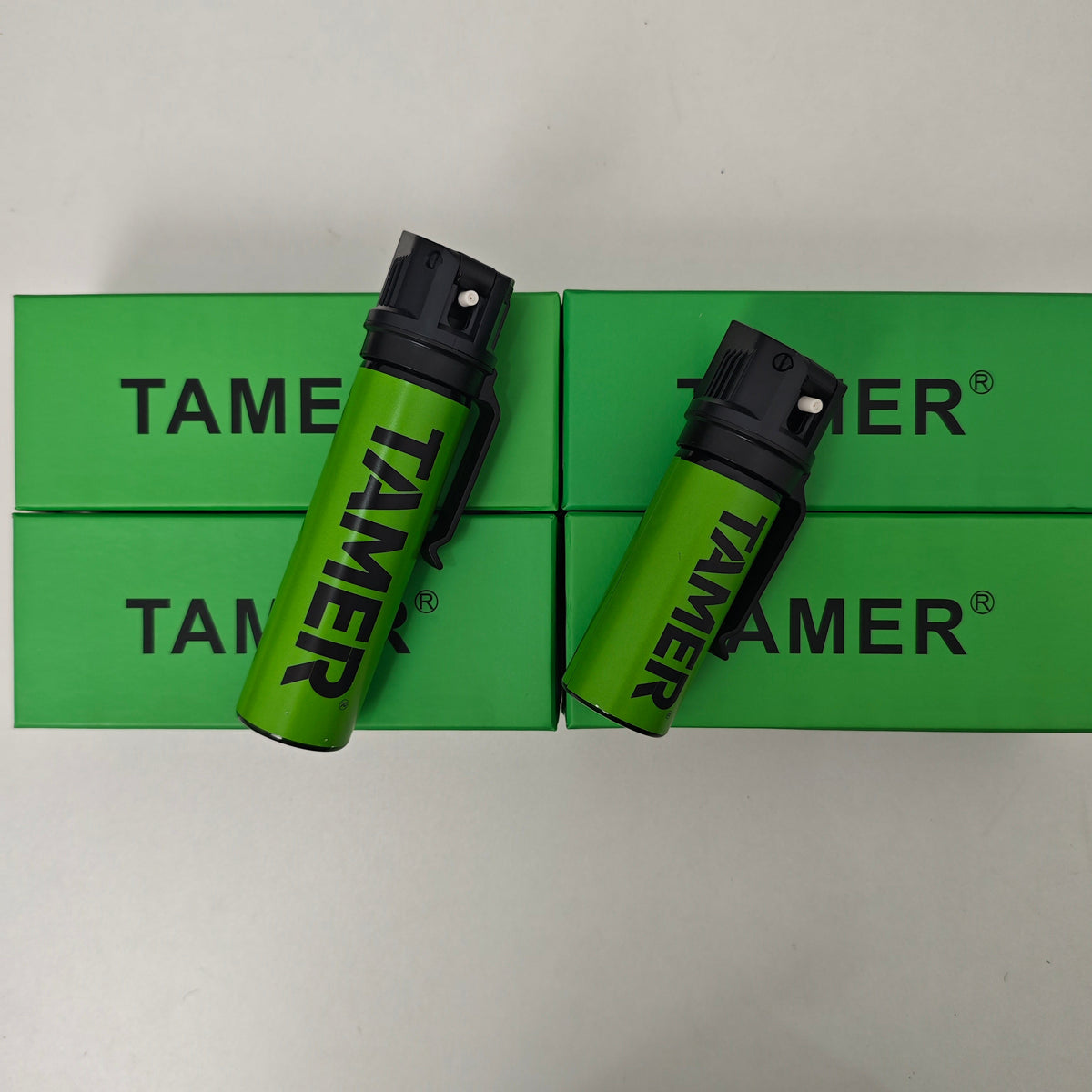 TAMER Gel, Portable Wildlife & Aggressive Dog Repellent with Carrying Clip for Outdoor Hiking & Camping