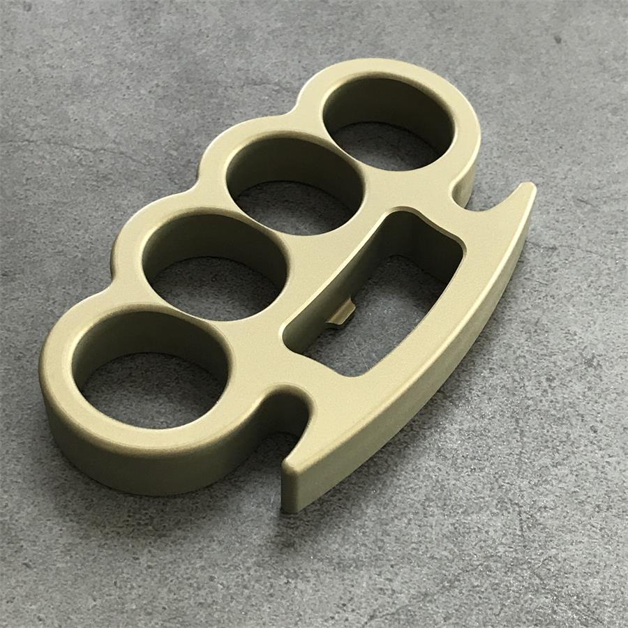 Classico alluminio leggero con apribottiglie integrato design utensile EDC