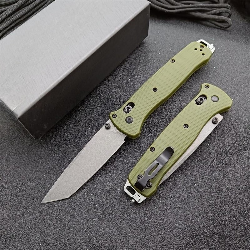 BM537GY Aluminum Alloy CPM-3v Surface Anti-scratch Coating Outdoor Folding Tool