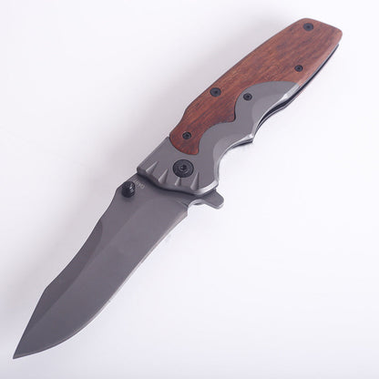 Multi-functional Outdoor Folding  G10 Wood Handle Portable Tool