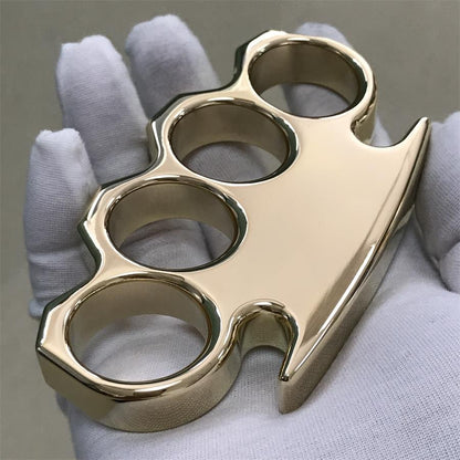 Outil extérieur classique en métal poli miroir avec grand trou