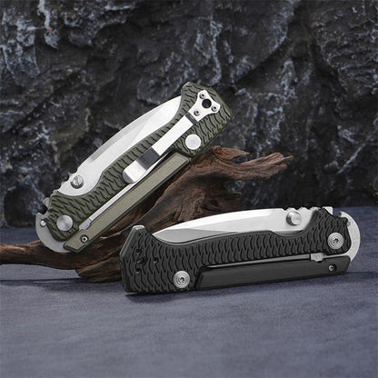 Tragbares klappbares Outdoor G10 6061 Aluminiumgriff-Taschenwerkzeug