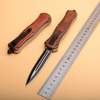 Wood Handle EDC Camping Pocket Tool