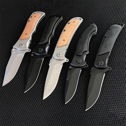 Klappbares Taschenwerkzeug mit Holzgriff 339 338 337