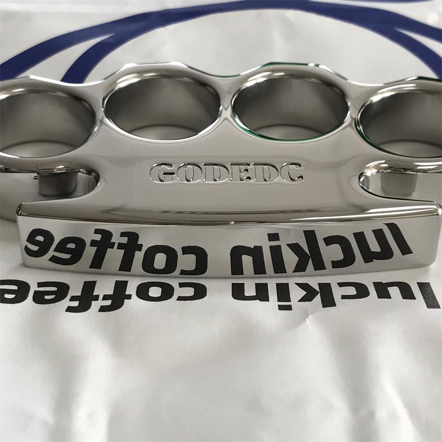 Herramienta clásica de exterior de acero GODEDC con espejo y diseño biselado