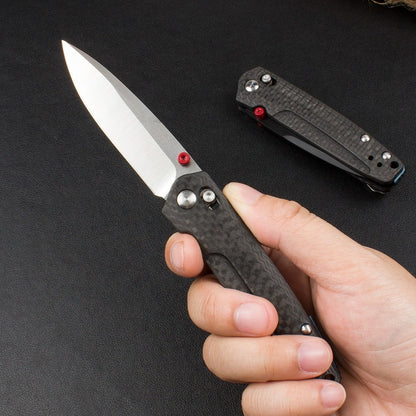 BM485 Kohlefasergriff D2 Outdoor Klappwerkzeug