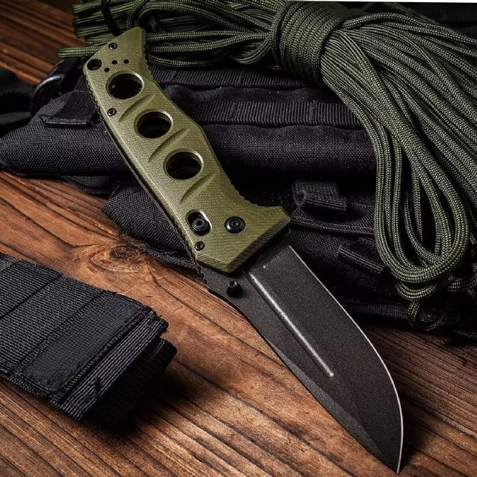 BM275SFE-2 G10 D2 Herramienta Plegable de Exterior con Recubrimiento de Titanio