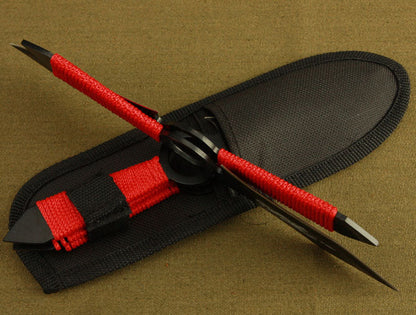 3PCS Outdoor Easy Carrying EDC Tools with Nylon Case