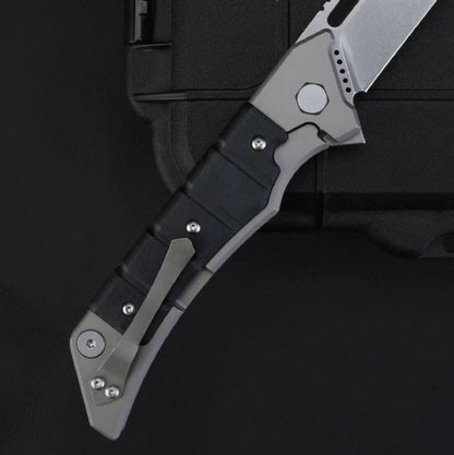 ZT0223 Acero con Mango de Fibra de Vidrio para Herramientas Plegables de Exterior