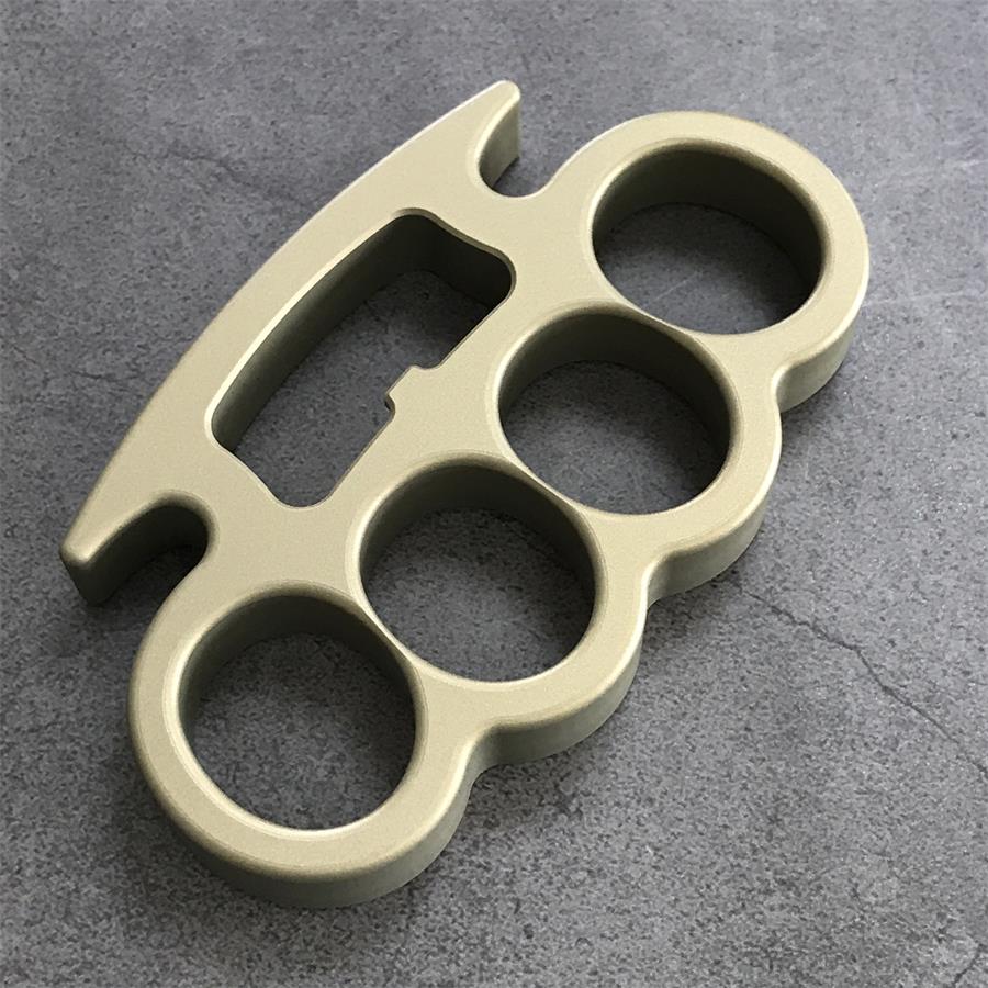 Classico alluminio leggero con apribottiglie integrato design utensile EDC