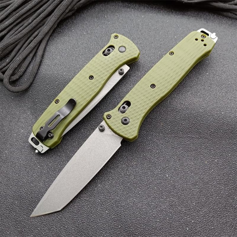 BM537GY Aluminum Alloy CPM-3v Surface Anti-scratch Coating Outdoor Folding Tool