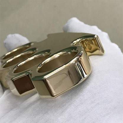 Outil extérieur classique en métal poli miroir avec grand trou