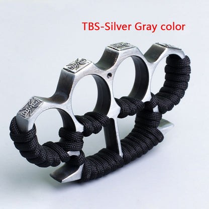Multicolor With rope Four Finger Outdoor Pocket EDC Tools