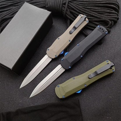 BM3400 G10 Mango de Composite con Acabado Titanio Mate para Herramientas Portátiles de Exterior