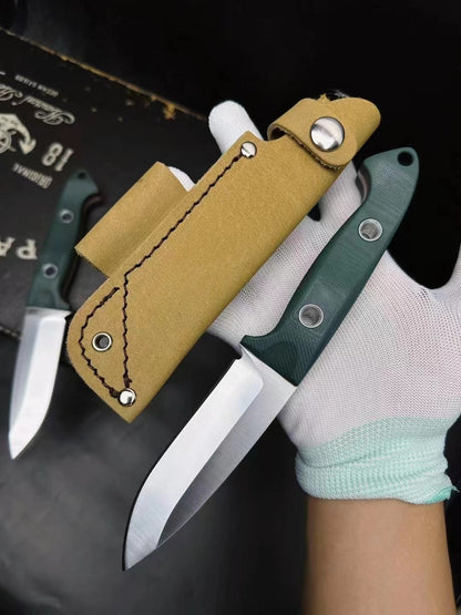 Ferramenta EDC de exterior BM162 com cabo verde em G10