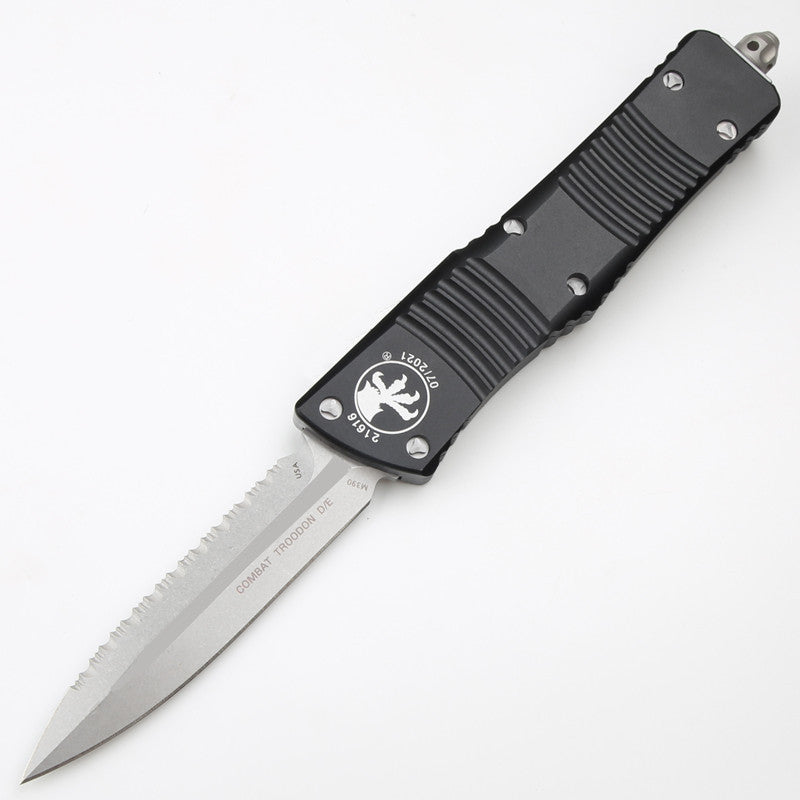 Outdoor Folding Pocket Tool | D2 Steel Detail | 6061 Aviation Aluminum Handle | Compact EDC Utility